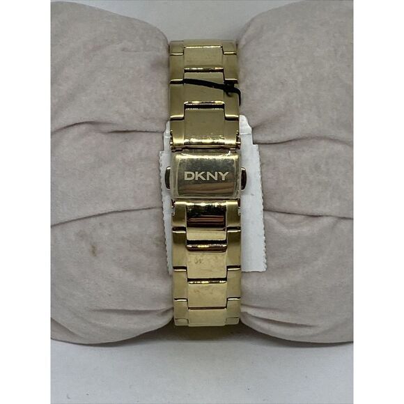 DKNY NY-2116 Women\'s Gold Stainless Steel Analog Dial Quartz Genuine Watch MP681